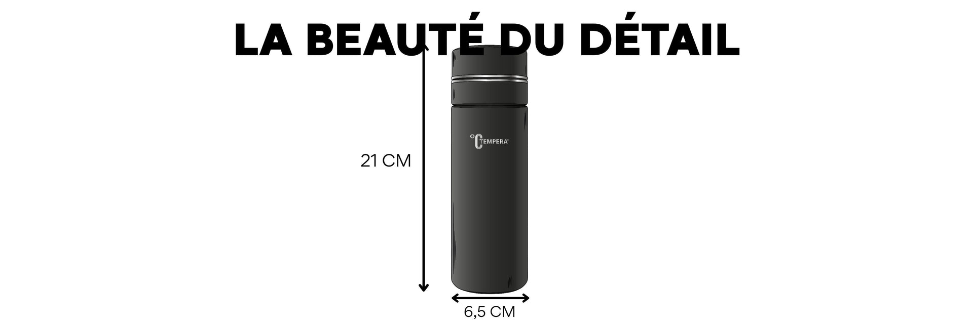 spécification et détails infuseur théière monobloc nomade tempera