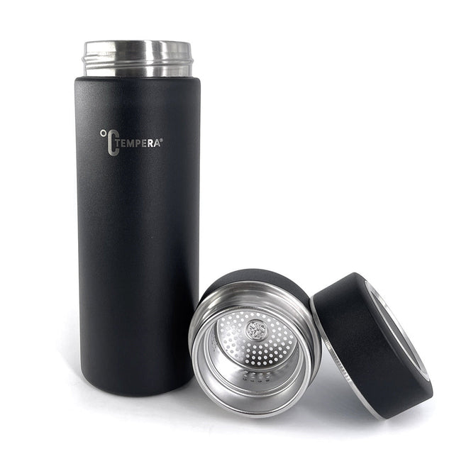 bouteille infuseur isotherme acier inoxydable pour le thé les infusions et le maté
